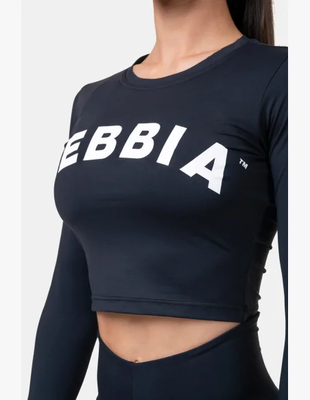 NEBBIA • Sporty HERO crop top s dlouhým rukávem • NEBBIAshop.cz