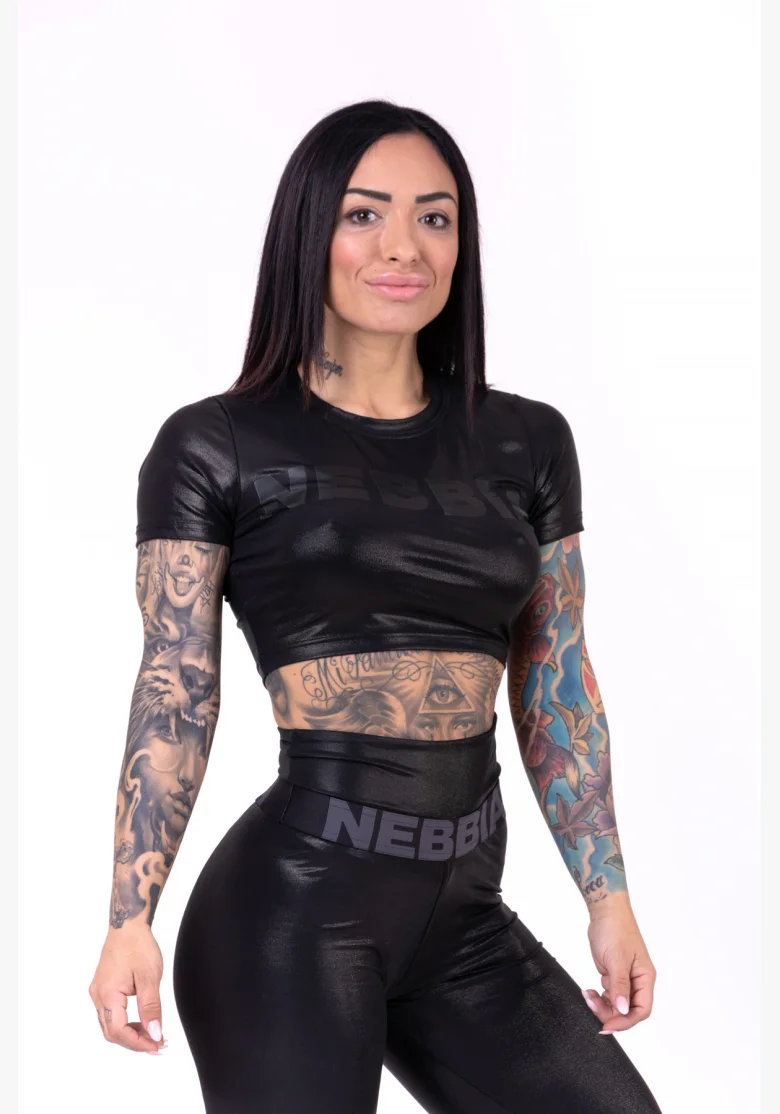 NEBBIA® • Sandra D crop top • NEBBIAshop.cz