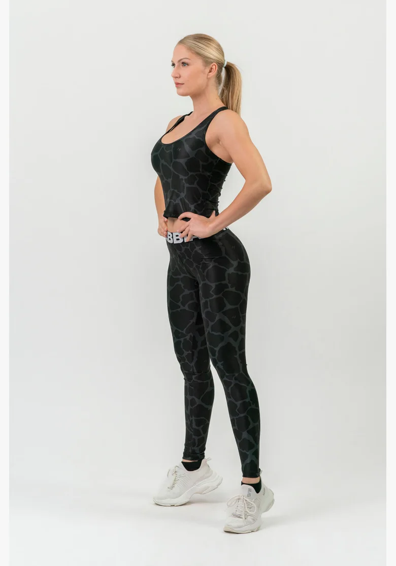 NEBBIA® • Sportovní crop top Racer back • NEBBIAshop.cz