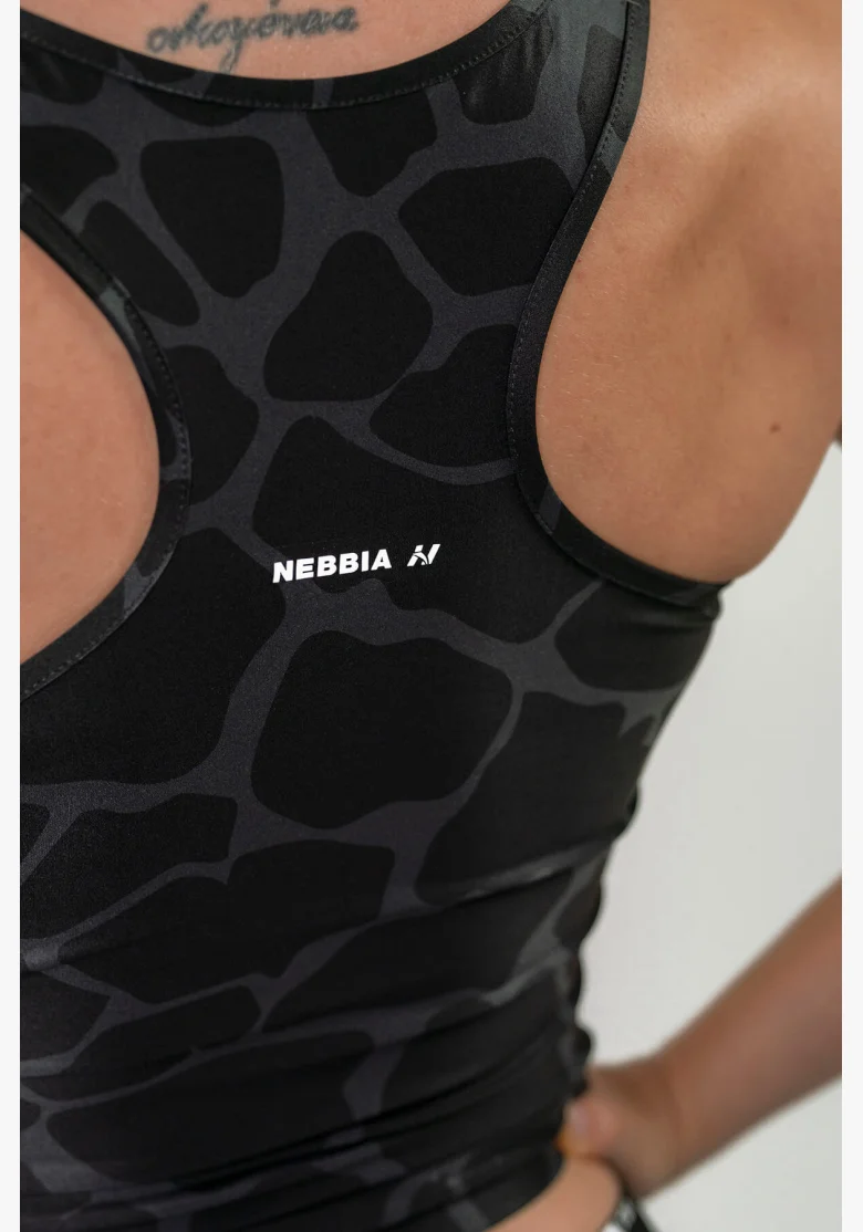 NEBBIA® • Sportovní crop top Racer back • NEBBIAshop.cz
