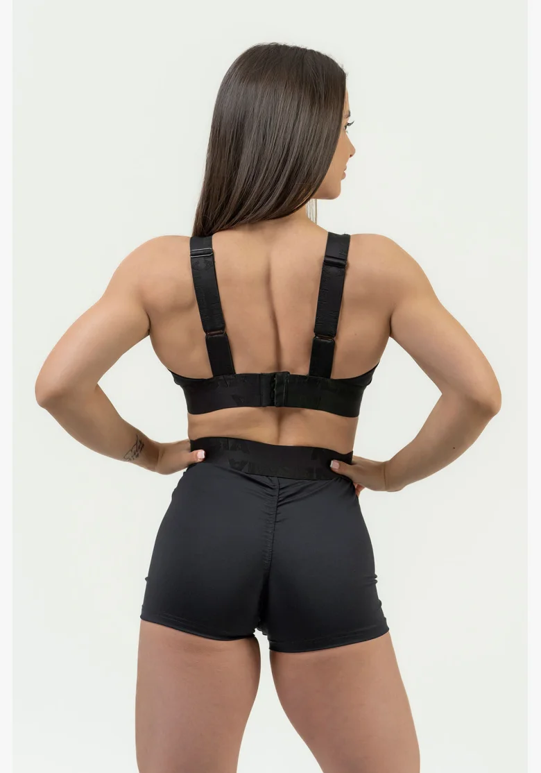 NEBBIA • Dámske kompresné šortky s vysokým pásom INTENSE • NEBBIAshop.cz