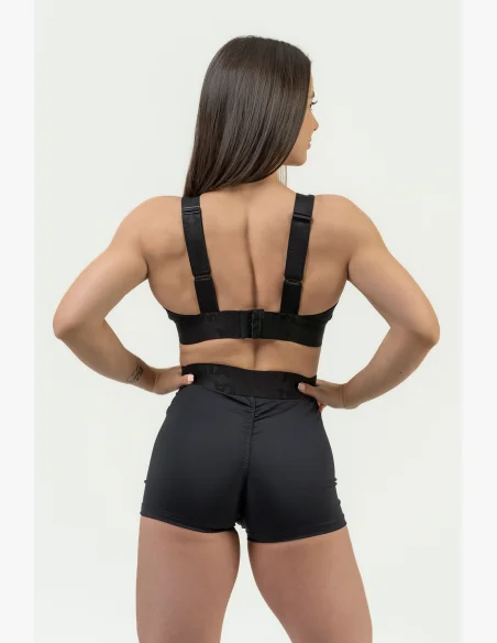 NEBBIA • Dámske kompresné šortky s vysokým pásom INTENSE • NEBBIAshop.cz