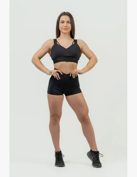NEBBIA • Dámske kompresné šortky s vysokým pásom INTENSE • NEBBIAshop.cz