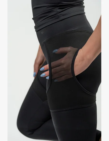 NEBBIA • Dámske športové legíny so sieťkou INTENSE Mesh • NEBBIAshop.cz