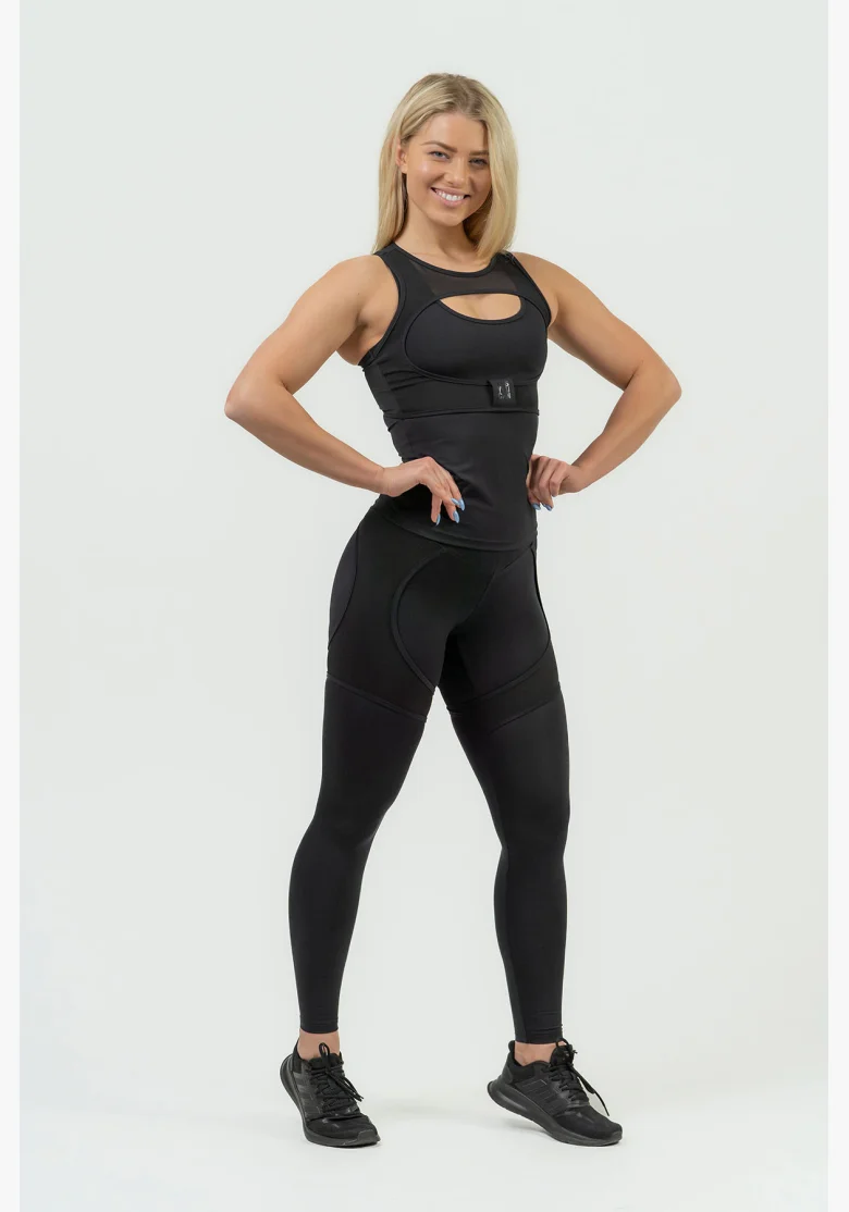 NEBBIA • Dámske športové legíny so sieťkou INTENSE Mesh • NEBBIAshop.cz