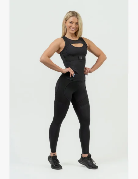 NEBBIA • Dámske športové legíny so sieťkou INTENSE Mesh • NEBBIAshop.cz