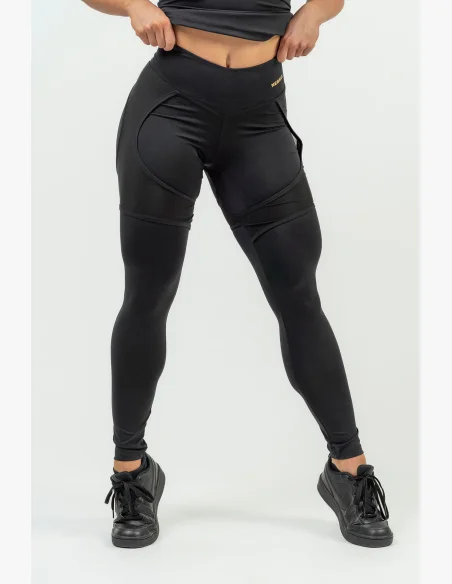 NEBBIA • Dámske športové legíny so sieťkou INTENSE Mesh • NEBBIAshop.cz