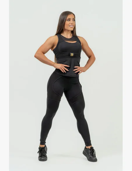 NEBBIA • Dámske športové legíny so sieťkou INTENSE Mesh • NEBBIAshop.cz