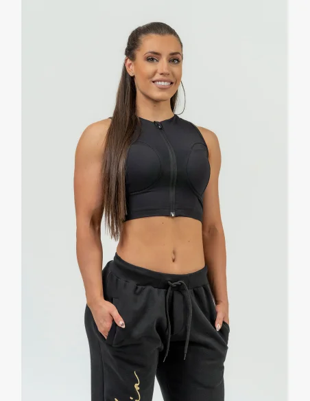 NEBBIA • Dámsky crop top INTENSE Mesh • NEBBIAshop.cz