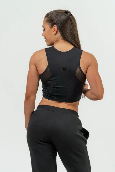 NEBBIA • Dámsky crop top INTENSE Mesh • NEBBIAshop.cz 2