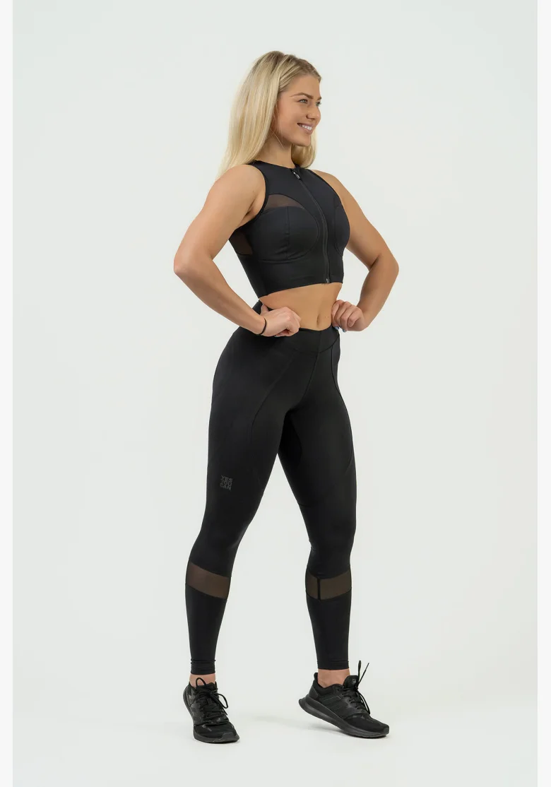 NEBBIA • Dámsky crop top INTENSE Mesh • NEBBIAshop.cz