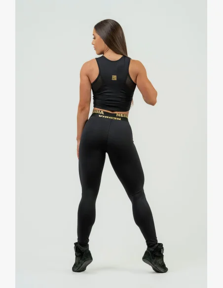 NEBBIA • Dámsky crop top INTENSE Mesh • NEBBIAshop.cz