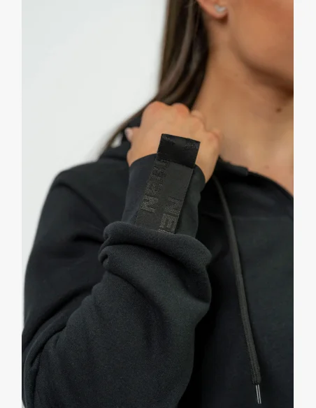 NEBBIA • Dámska športová mikina s kapucňou INTENSE Signature • NEBBIAshop.cz