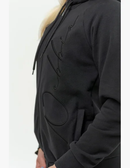 NEBBIA • Dámska športová mikina s kapucňou INTENSE Signature • NEBBIAshop.cz