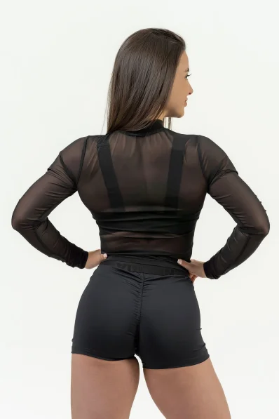 NEBBIA • Dámsky top s dhým rukávom INTENSE Sheer • NEBBIAshop.cz 2