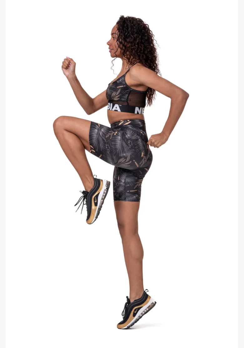NEBBIA • Biker šortky Active Black • NEBBIAshop.cz