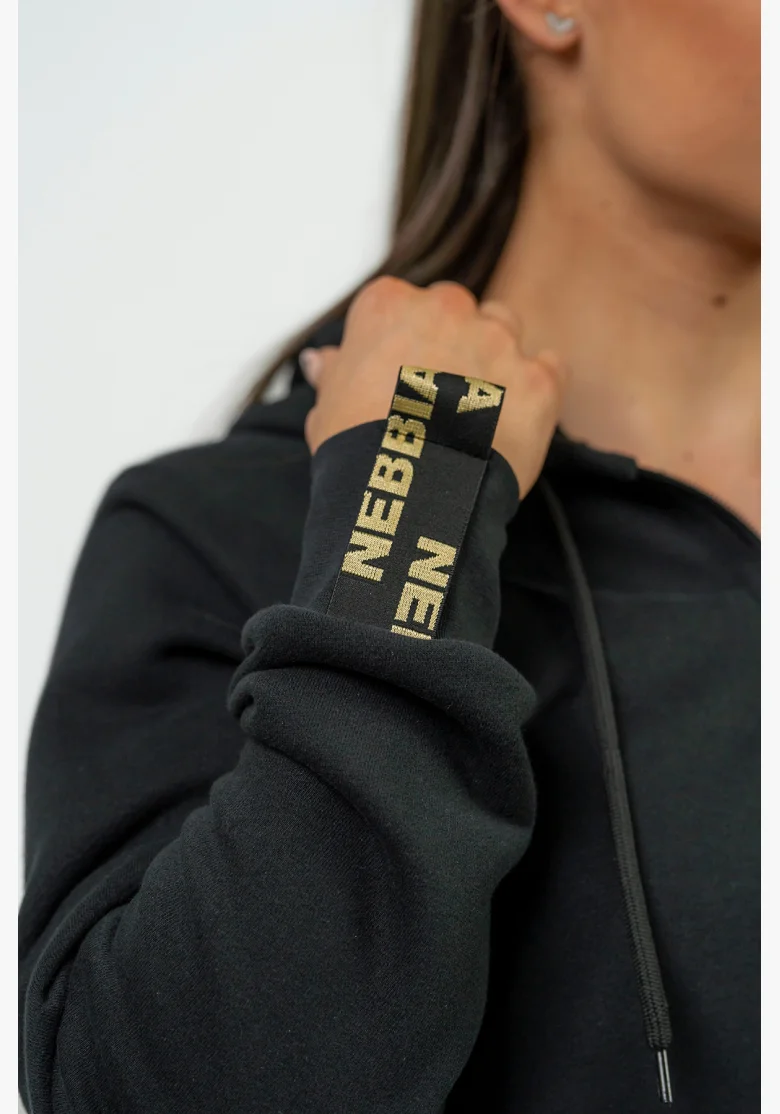 NEBBIA • Dámska športová mikina s kapucňou INTENSE Signature • NEBBIAshop.cz
