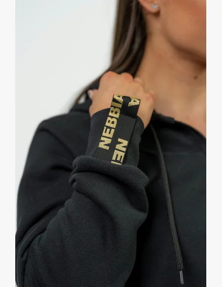 NEBBIA • Dámska športová mikina s kapucňou INTENSE Signature • NEBBIAshop.cz