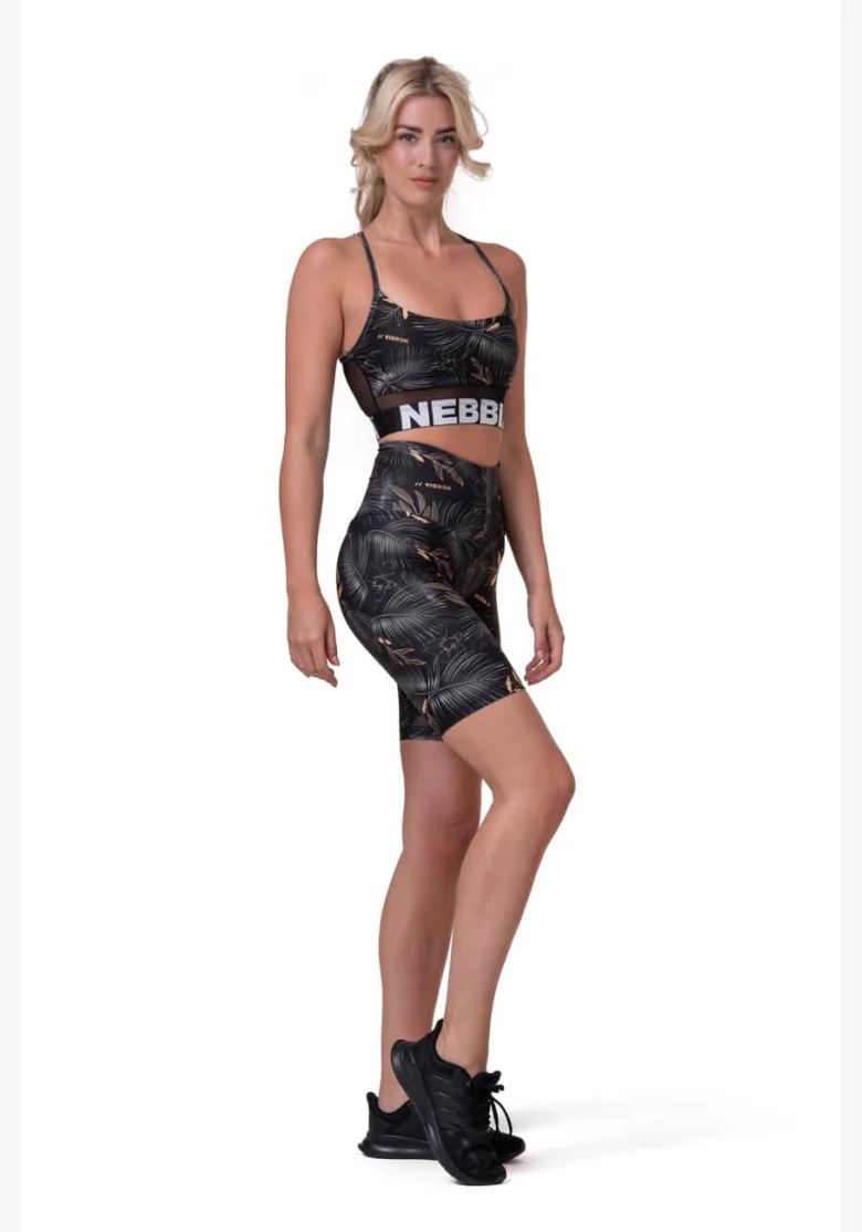 NEBBIA • Biker šortky Active Black • NEBBIAshop.cz