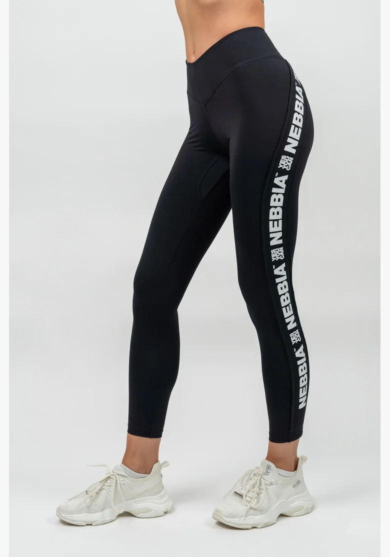 NEBBIA • Legíny s vysokým pasem ICONIC černá • Nebshop.cz
