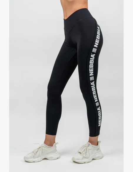 NEBBIA • Legíny s vysokým pasem ICONIC černá • Nebshop.cz