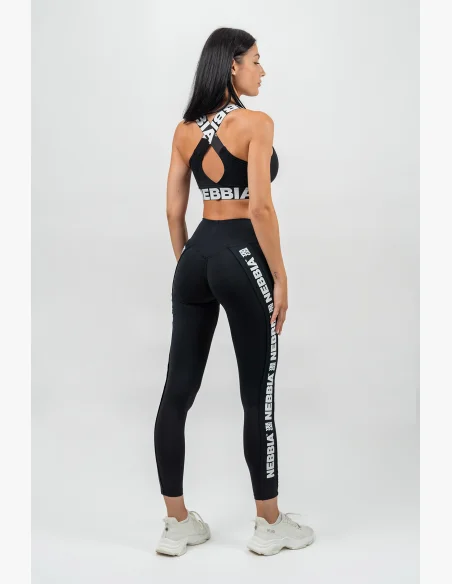 NEBBIA • Legíny s vysokým pasem ICONIC černá • Nebshop.cz