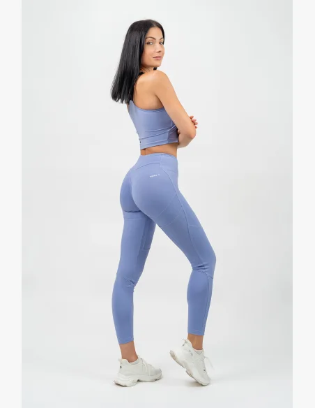 NEBBIA • Vyztužená sportovní podprsenka s vysokou oporou GYM TIME fialová • Nebshop.cz