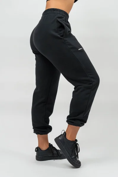 NEBBIA • Sportovní volné tepláky GYM TIME černa • Nebshop.cz 2