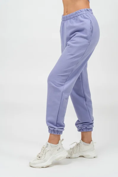NEBBIA • Sportovní volné tepláky GYM TIME fialová • Nebshop.cz