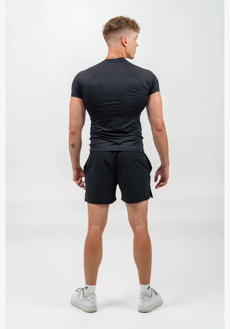 NEBBIA • Kompresní Sportovní Tričko ENDURANCE černá • Nebshop.cz