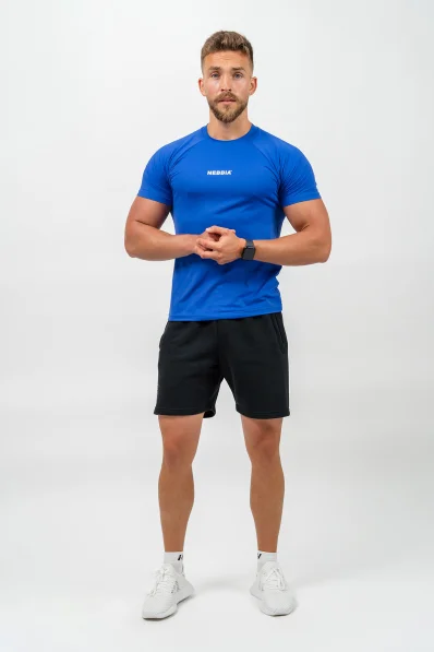 NEBBIA • Kompresní Sportovní Tričko ENDURANCE modrá • Nebshop.cz 2
