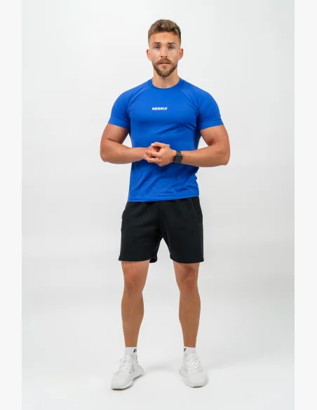NEBBIA • Kompresní Sportovní Tričko ENDURANCE modrá • Nebshop.cz