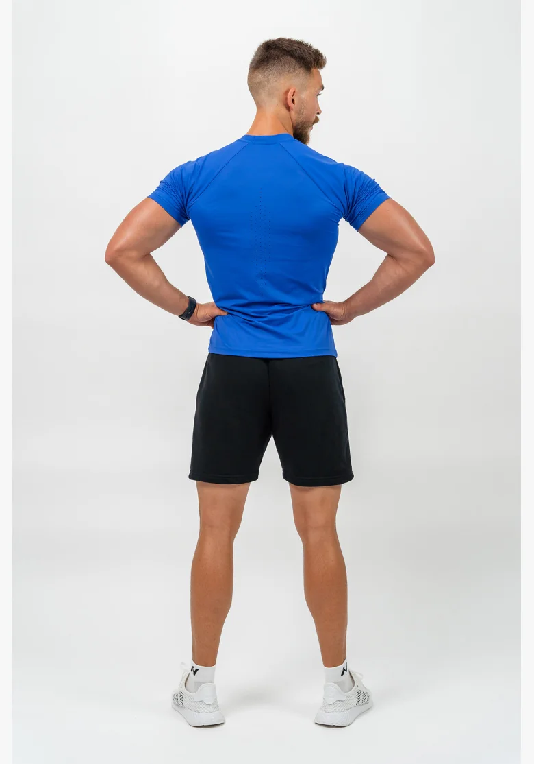 NEBBIA • Kompresní Sportovní Tričko ENDURANCE modrá • Nebshop.cz