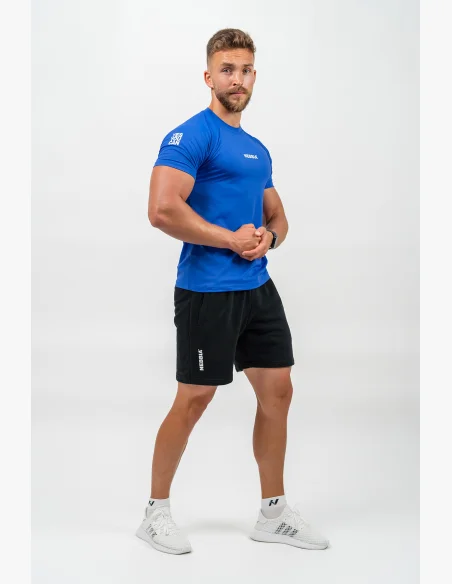 NEBBIA • Kompresní Sportovní Tričko ENDURANCE modrá • Nebshop.cz