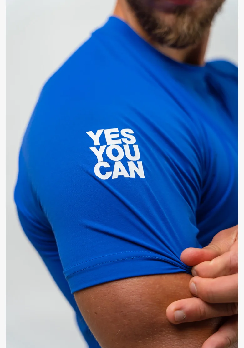 NEBBIA • Kompresní Sportovní Tričko ENDURANCE modrá • Nebshop.cz