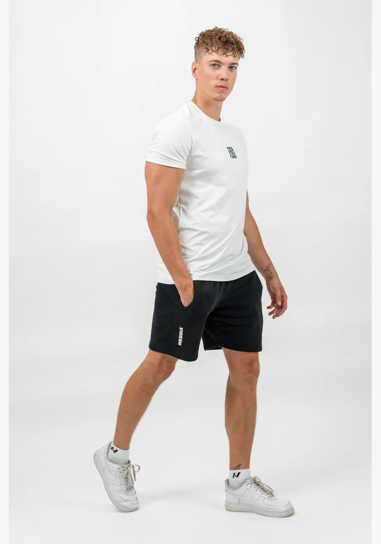 NEBBIA • Funkční Sportovní Tričko RESISTANCE bíla • Nebshop.cz