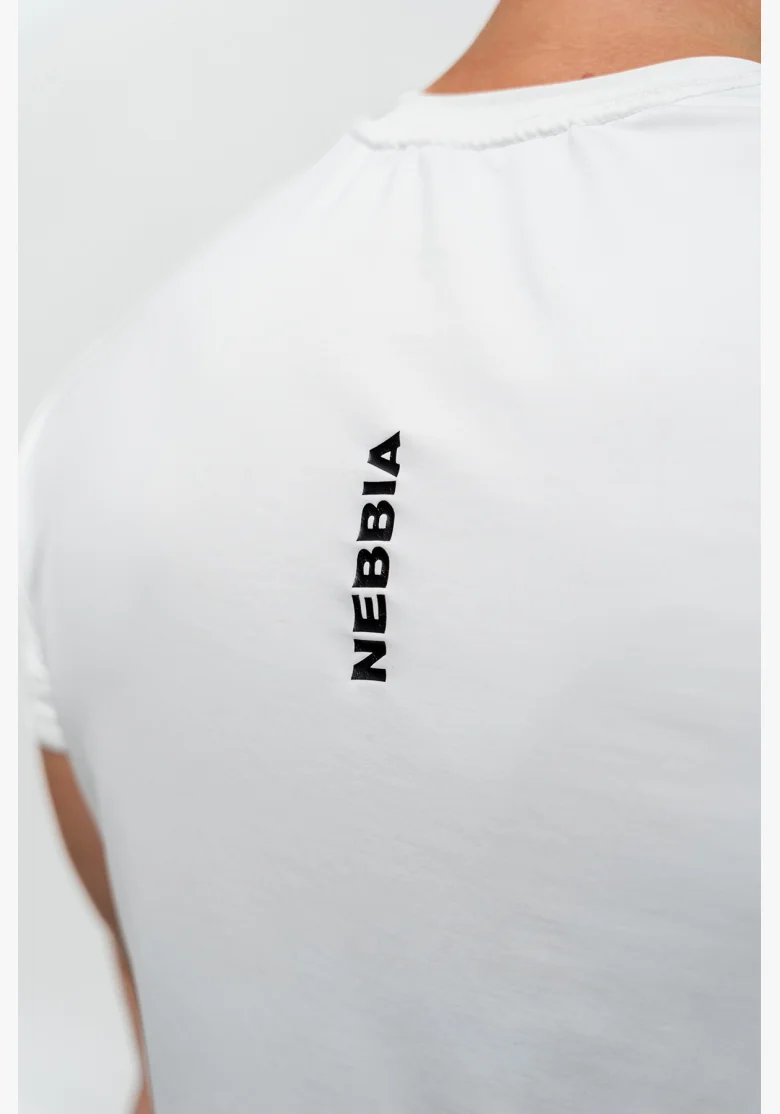 NEBBIA • Funkční Sportovní Tričko RESISTANCE bíla • Nebshop.cz