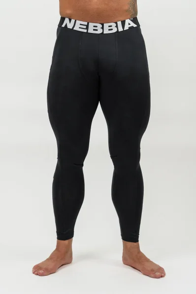 NEBBIA • Fitness legíny s kapsou DISCIPLINE černá• Nebshop.cz 2