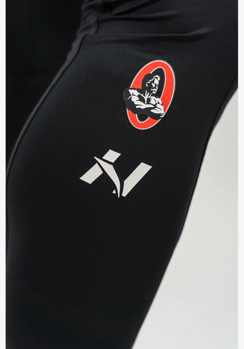 NEBBIA • Fitness legíny s kapsou DISCIPLINE černá• Nebshop.cz