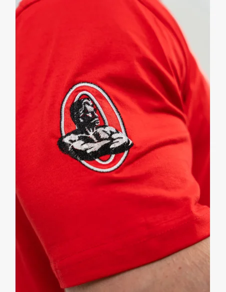 NEBBIA • Triko s krátkým rukávem DEDICATION červená • Nebshop.cz
