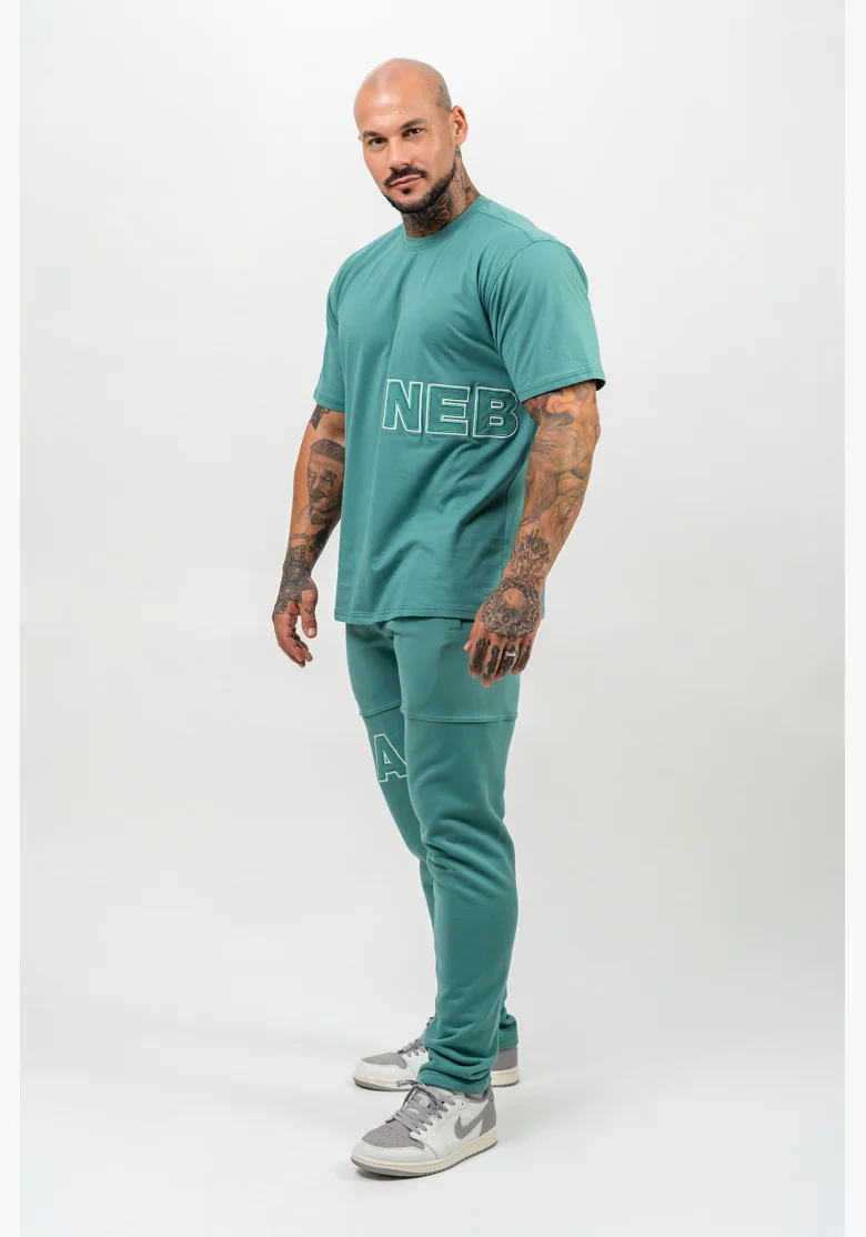 NEBBIA • Triko s krátkým rukávem DEDICATION zelená • Nebshop.cz