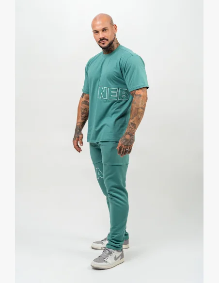 NEBBIA • Triko s krátkým rukávem DEDICATION zelená • Nebshop.cz