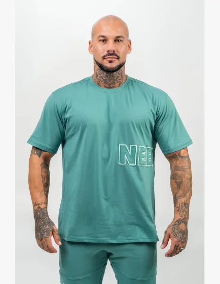 NEBBIA • Triko s krátkým rukávem DEDICATION zelená • Nebshop.cz