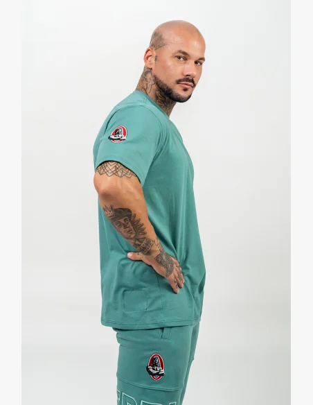 NEBBIA • Triko s krátkým rukávem DEDICATION zelená • Nebshop.cz