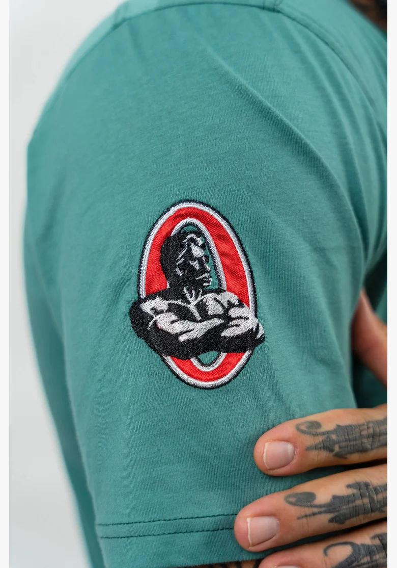 NEBBIA • Triko s krátkým rukávem DEDICATION zelená • Nebshop.cz
