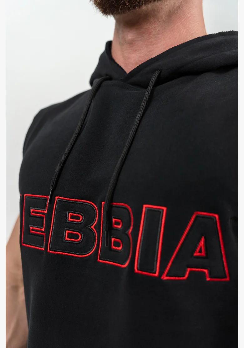 NEBBIA • Mikina bez rukávů IRON BEAST černá • Nebshop.cz