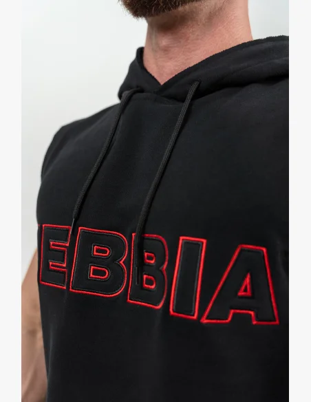 NEBBIA • Mikina bez rukávů IRON BEAST černá • Nebshop.cz