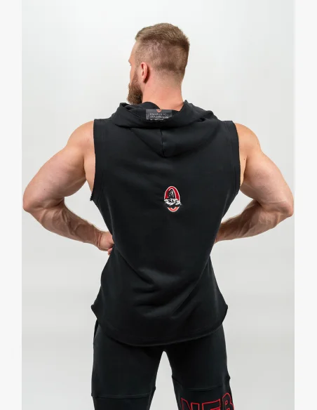 NEBBIA • Mikina bez rukávů IRON BEAST černá • Nebshop.cz