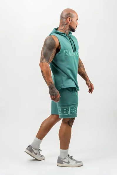 NEBBIA • Mikina bez rukávů IRON BEAST zelená • Nebshop.cz 2