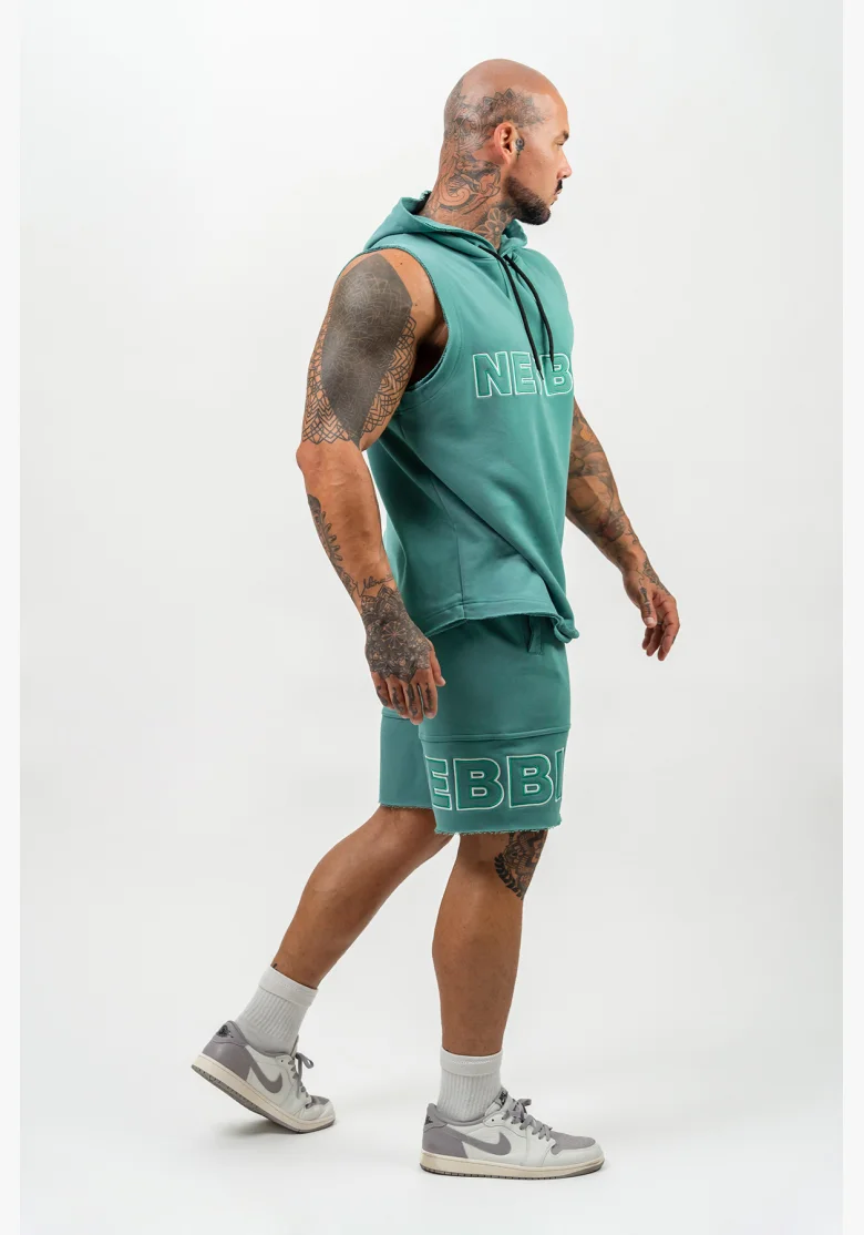 NEBBIA • Mikina bez rukávů IRON BEAST zelená • Nebshop.cz